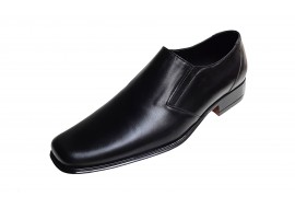 Pantofi barbati eleganti din piele naturala, cu elastic - STDX11EL